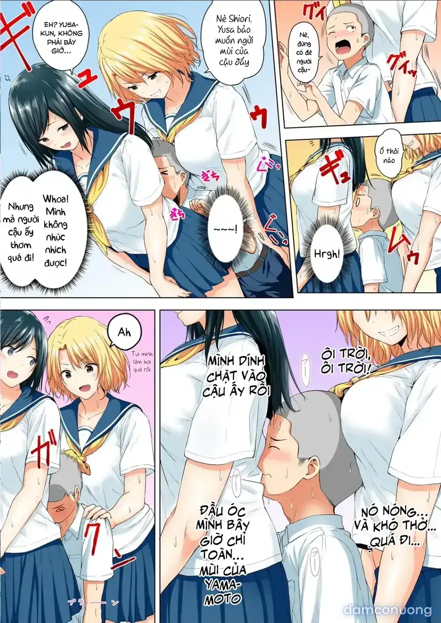 đọc truyện [hachimitsu] Shinchousa 40cm, Kyou Mo Omocha Ni Saretemasu ~ Dekkai Jk No Iinari Sex 1-2 | With A Height Difference Of 40cm, I