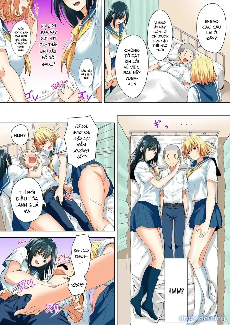 đọc truyện [hachimitsu] Shinchousa 40cm, Kyou Mo Omocha Ni Saretemasu ~ Dekkai Jk No Iinari Sex 1-2 | With A Height Difference Of 40cm, I