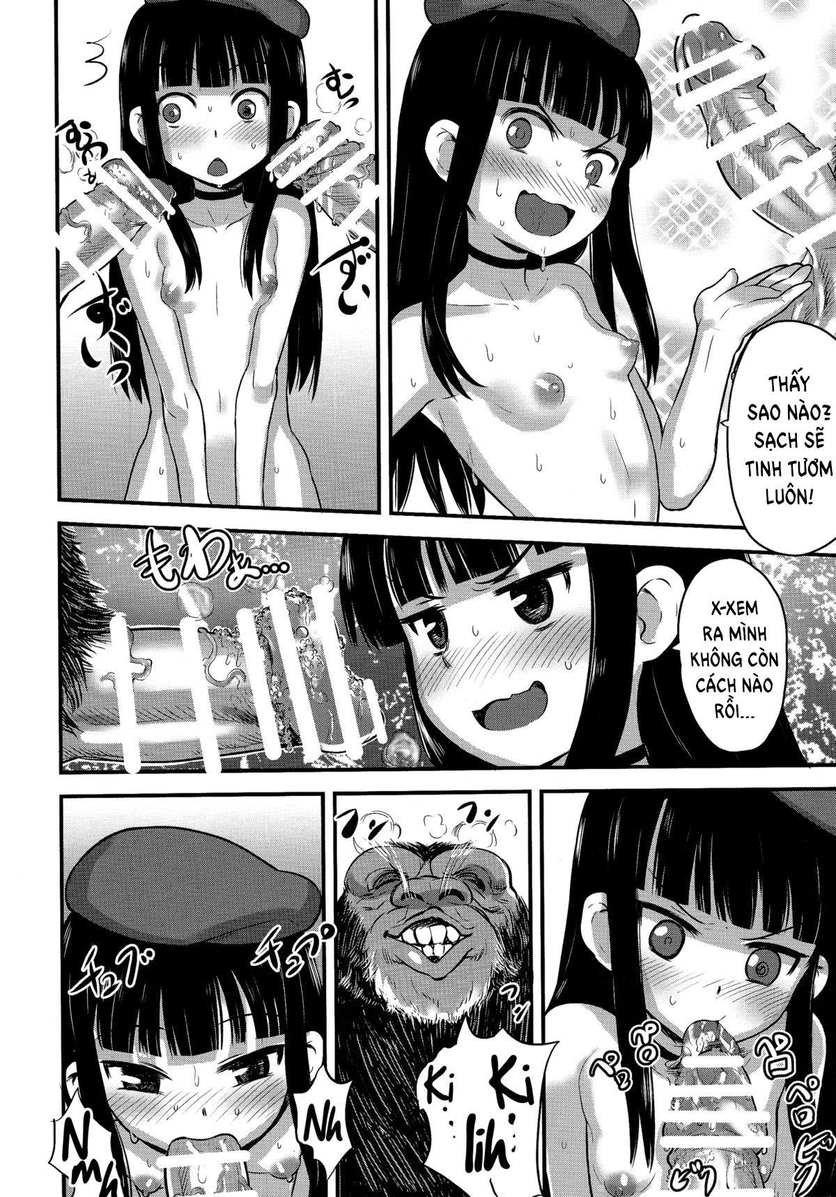 đọc truyện Hadakahime Honoka 2 Misemono Tanetsuke Saru Koubi Oneshot ảnh 16 tại Giả Dược