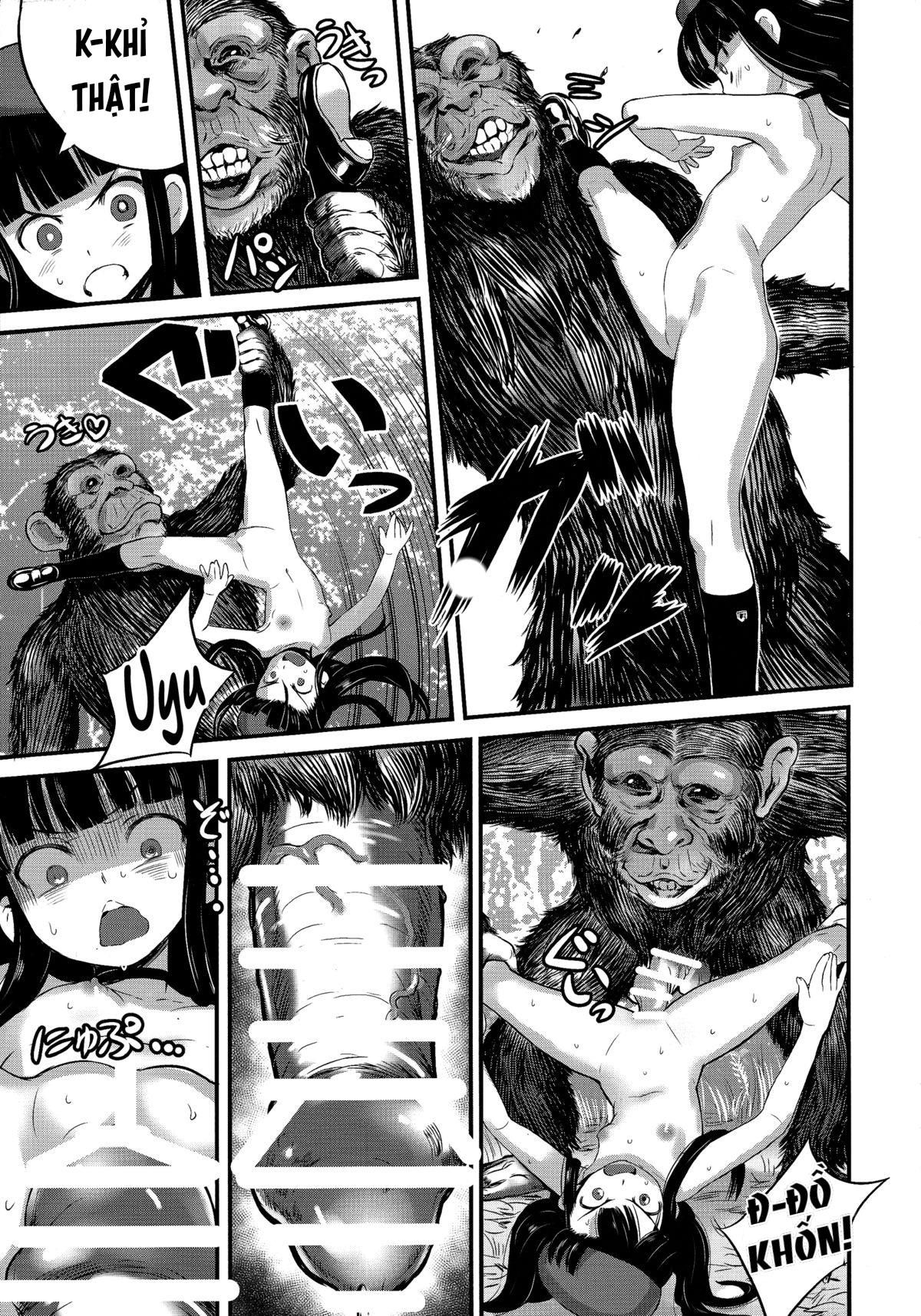 đọc truyện Hadakahime Honoka 2 Misemono Tanetsuke Saru Koubi Oneshot ảnh 7 tại Giả Dược