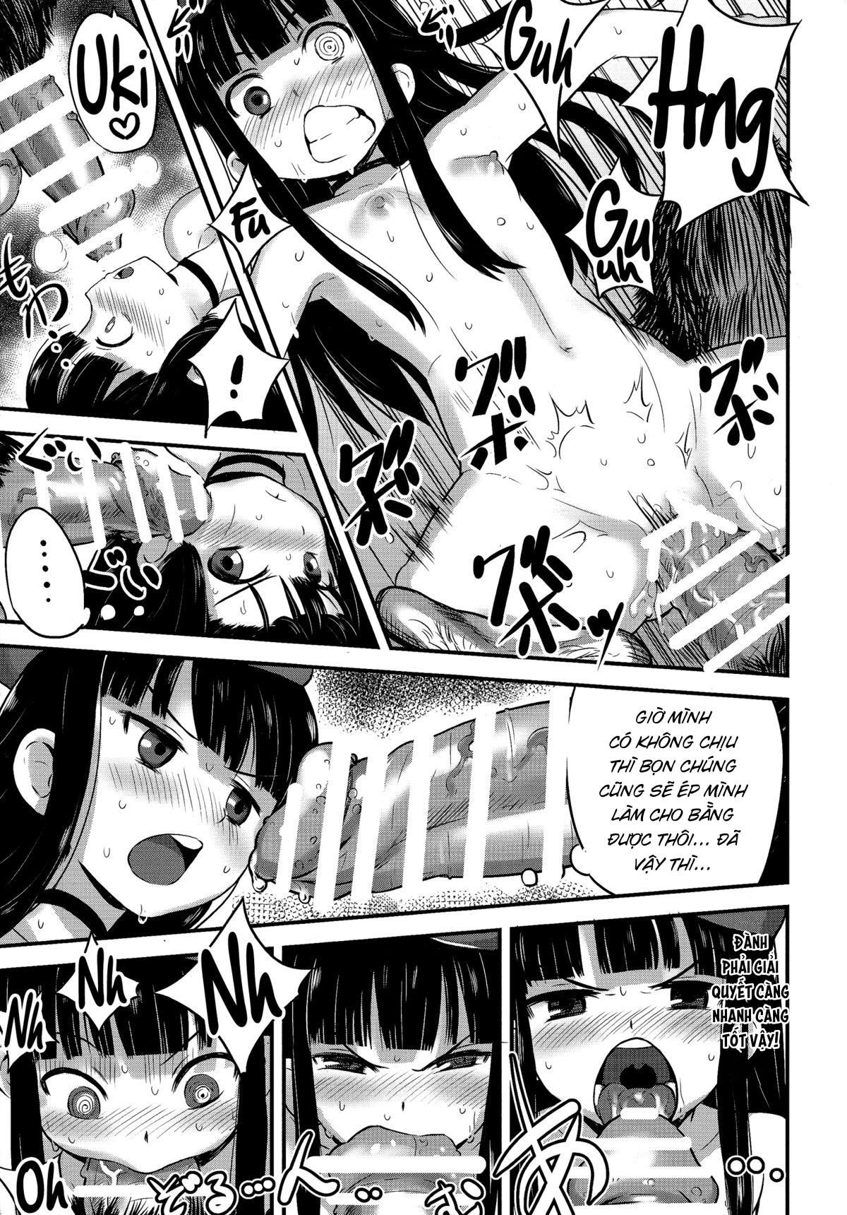 đọc truyện Hadakahime Honoka 2 Misemono Tanetsuke Saru Koubi Oneshot ảnh 9 tại Giả Dược