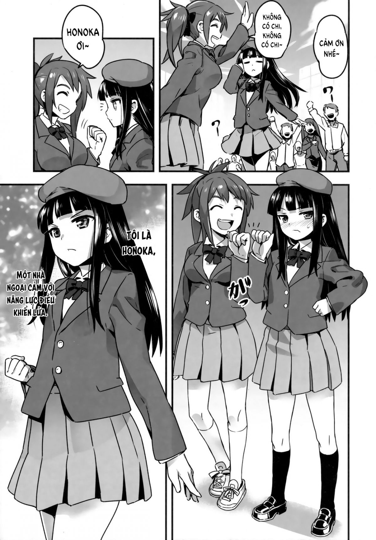 đọc truyện Hadakahime Honoka San Kyodai Osubuta Vs Chounouryoku Shoujo! Oneshot ảnh 8 tại Giả Dược