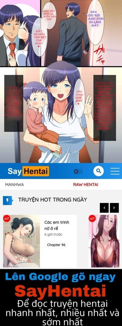 đọc truyện Hahabote! Dougan Kyonyuu Okaa-san Ga Musuko Ni Haramasarete Shiawase Ni Naru Hanash Chương 2 ảnh 18 tại Giả Dược