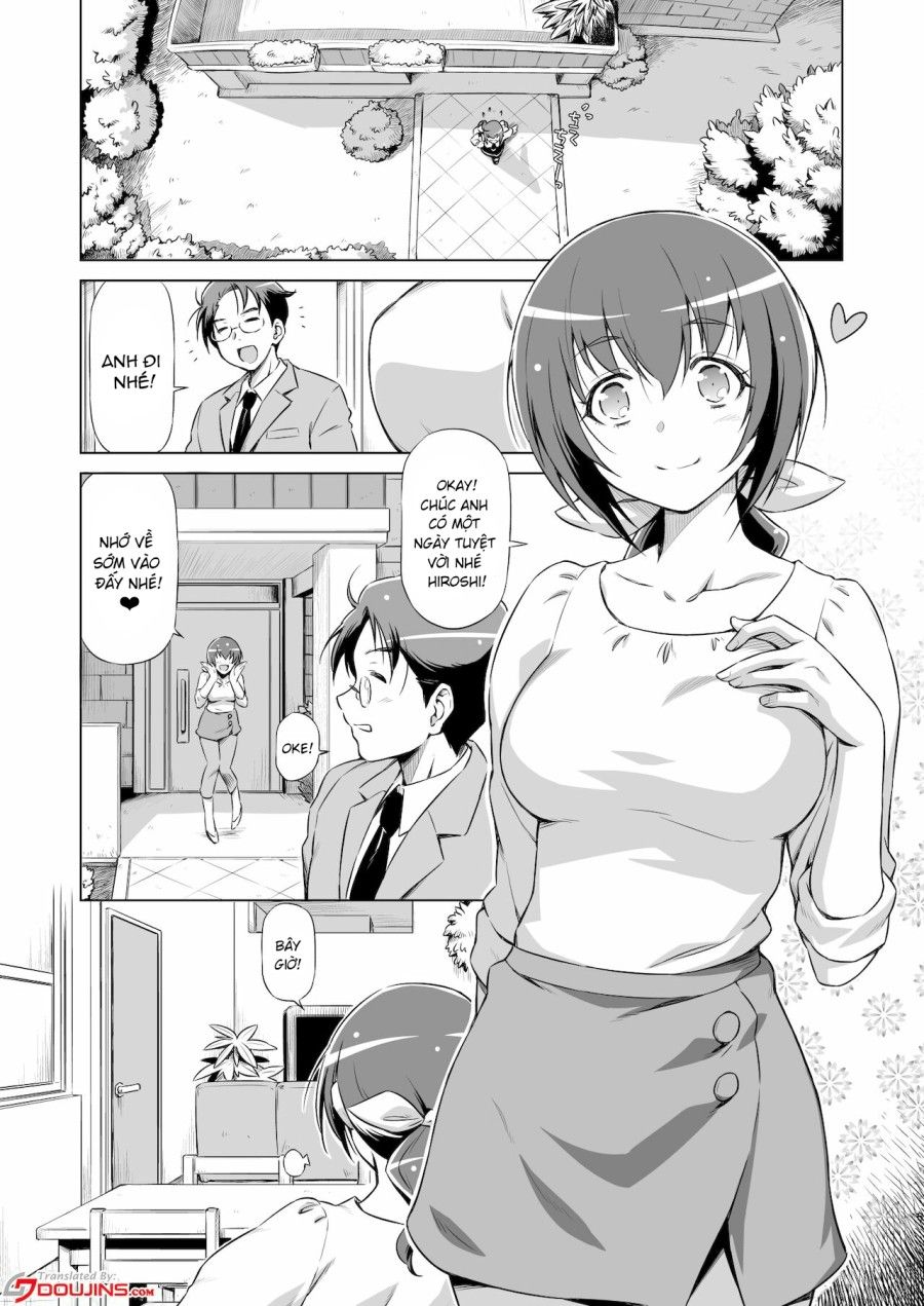 Hai Anh Thợ Sửa Ống Nước May Mắn Và Cô Chủ Nhà Quyến Rũ. Oneshot page 4 - Giả Dược