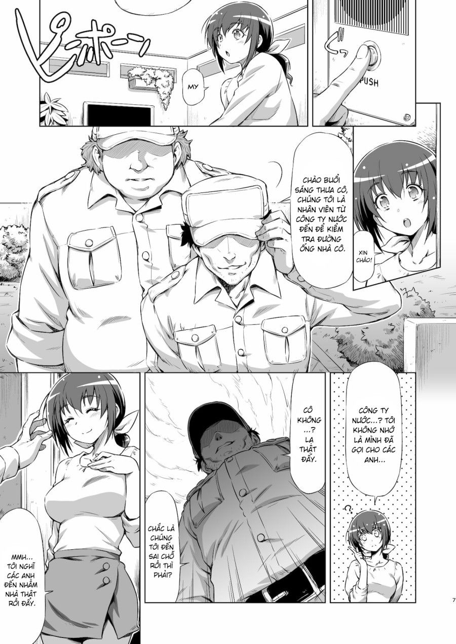 Hai Anh Thợ Sửa Ống Nước May Mắn Và Cô Chủ Nhà Quyến Rũ. Oneshot page 5 - Giả Dược