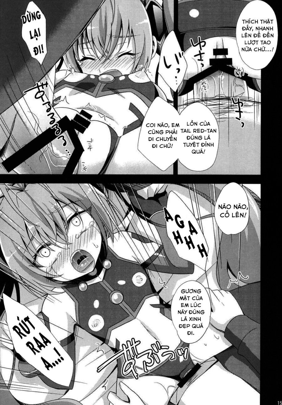 Hai Bím Đỏ Tươi! Oneshot page 14 - Giả Dược
