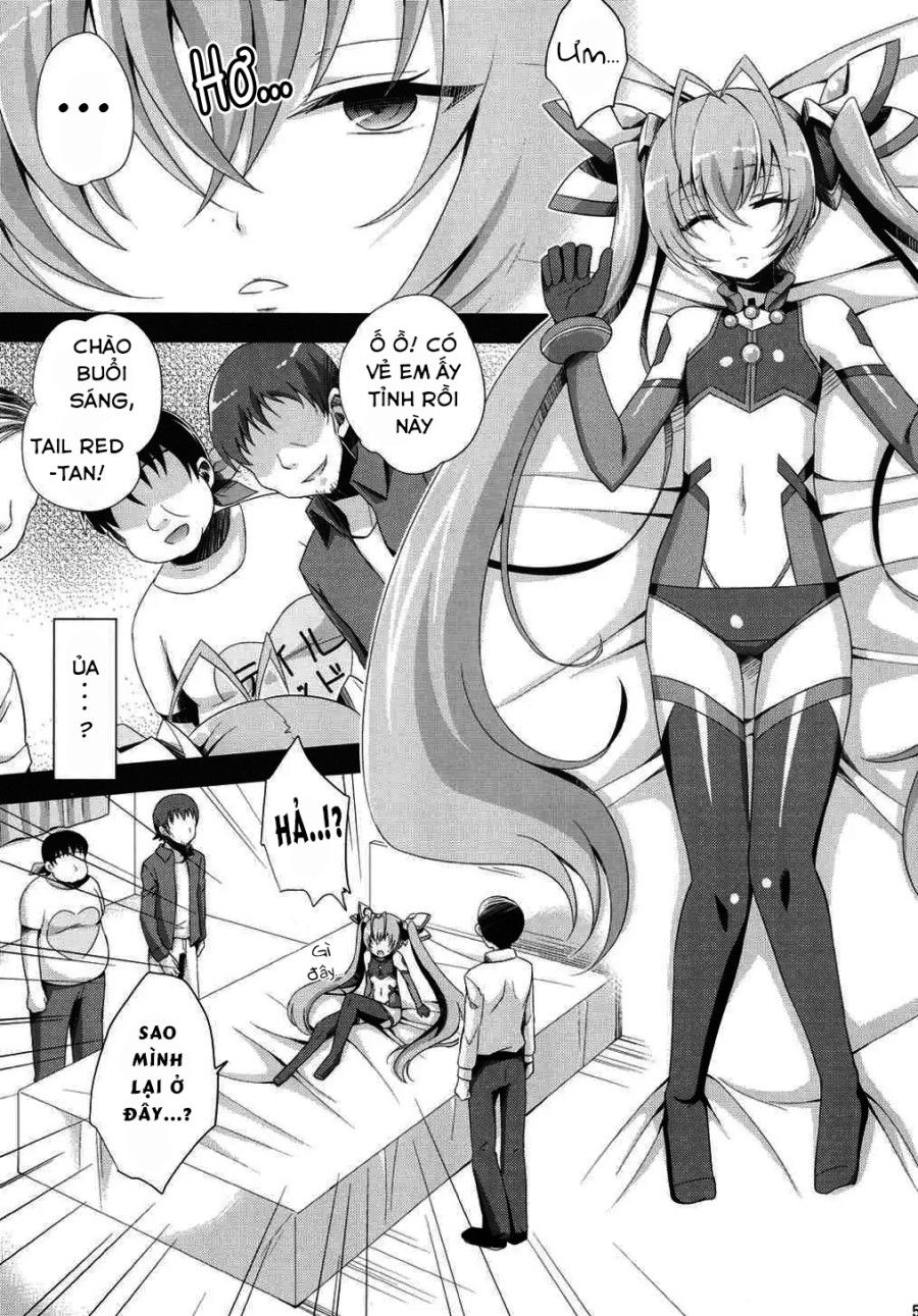 Hai Bím Đỏ Tươi! Oneshot page 4 - Giả Dược
