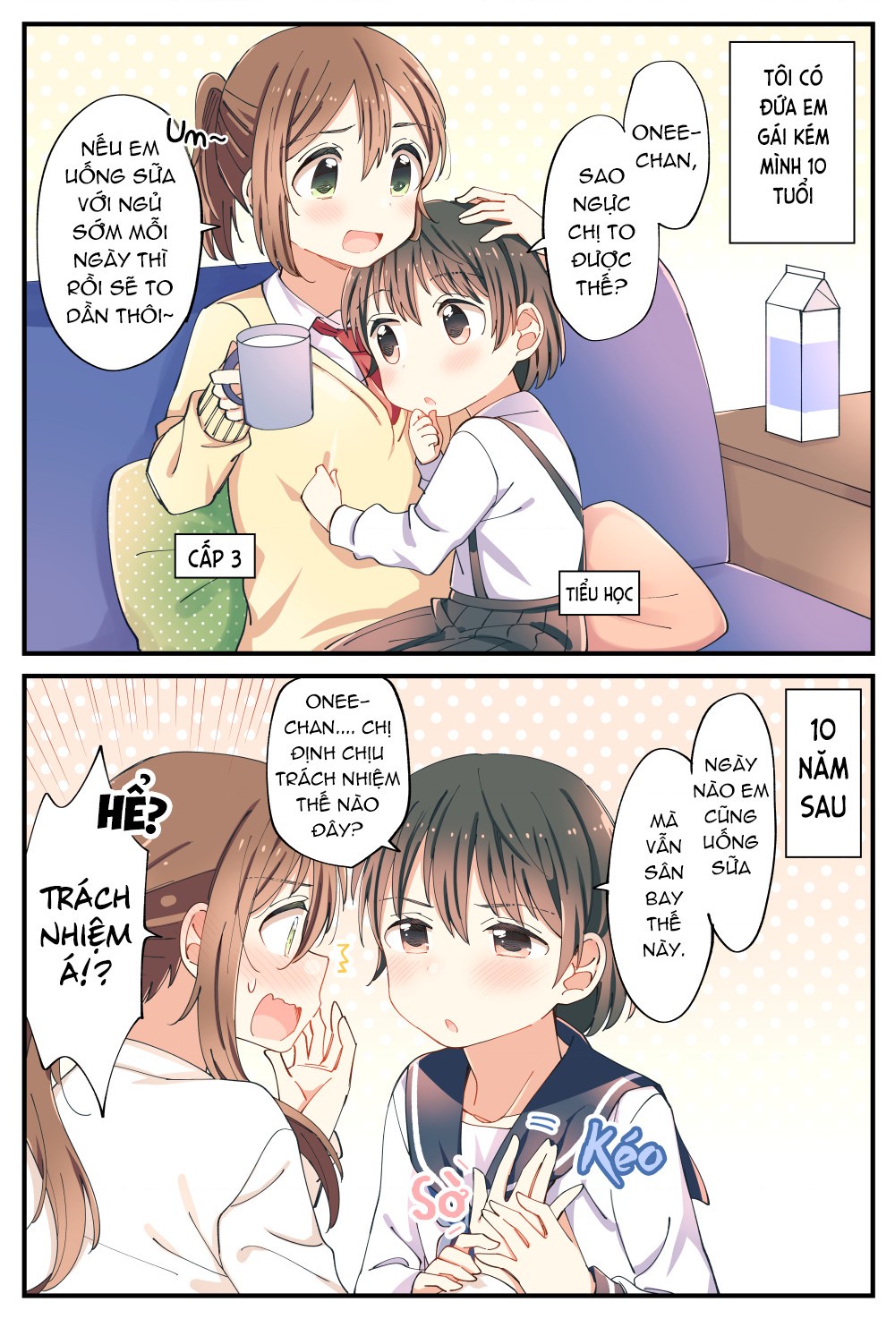 đọc truyện Hai Chị Em Age-gap Đã Đến Tuổi Ấy Chương 1 ảnh 13 tại Thiên Thai Truyện