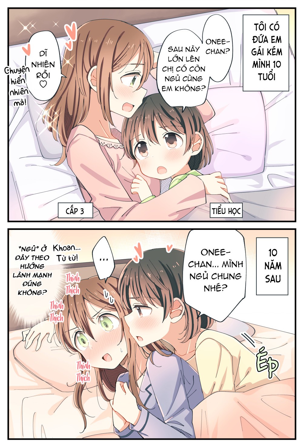 đọc truyện Hai Chị Em Age-gap Đã Đến Tuổi Ấy Chương 1 ảnh 5 tại Thiên Thai Truyện