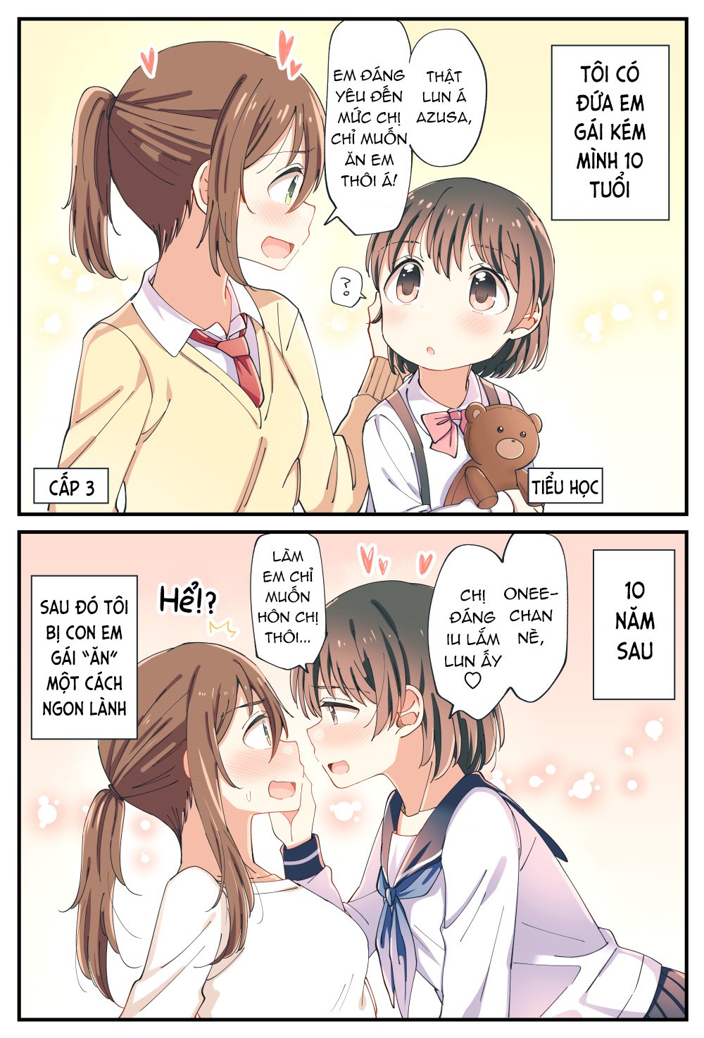 đọc truyện Hai Chị Em Age-gap Đã Đến Tuổi Ấy Chương 1 ảnh 9 tại Thiên Thai Truyện