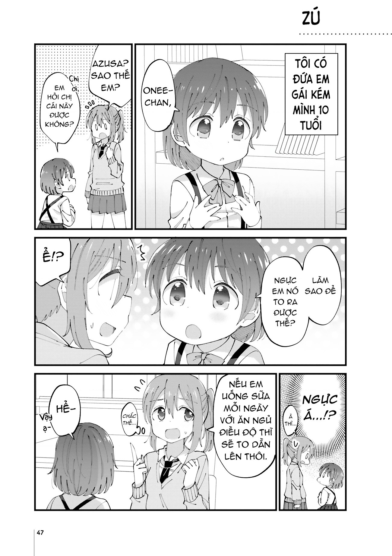 đọc truyện Hai Chị Em Age-gap Đã Đến Tuổi Ấy Chương 12 ảnh 2 tại Thiên Thai Truyện