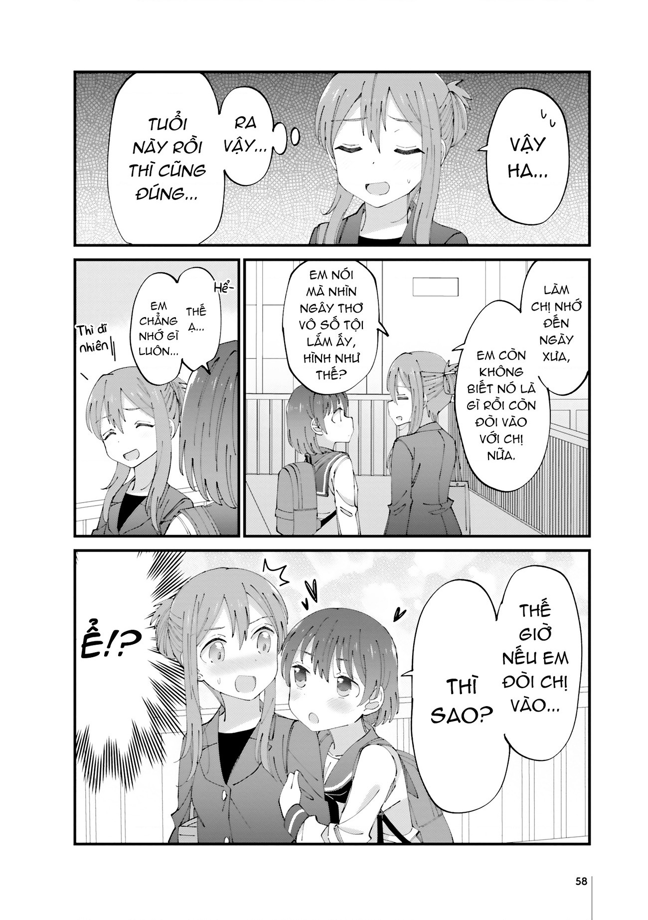 đọc truyện Hai Chị Em Age-gap Đã Đến Tuổi Ấy Chương 15 ảnh 5 tại Thiên Thai Truyện