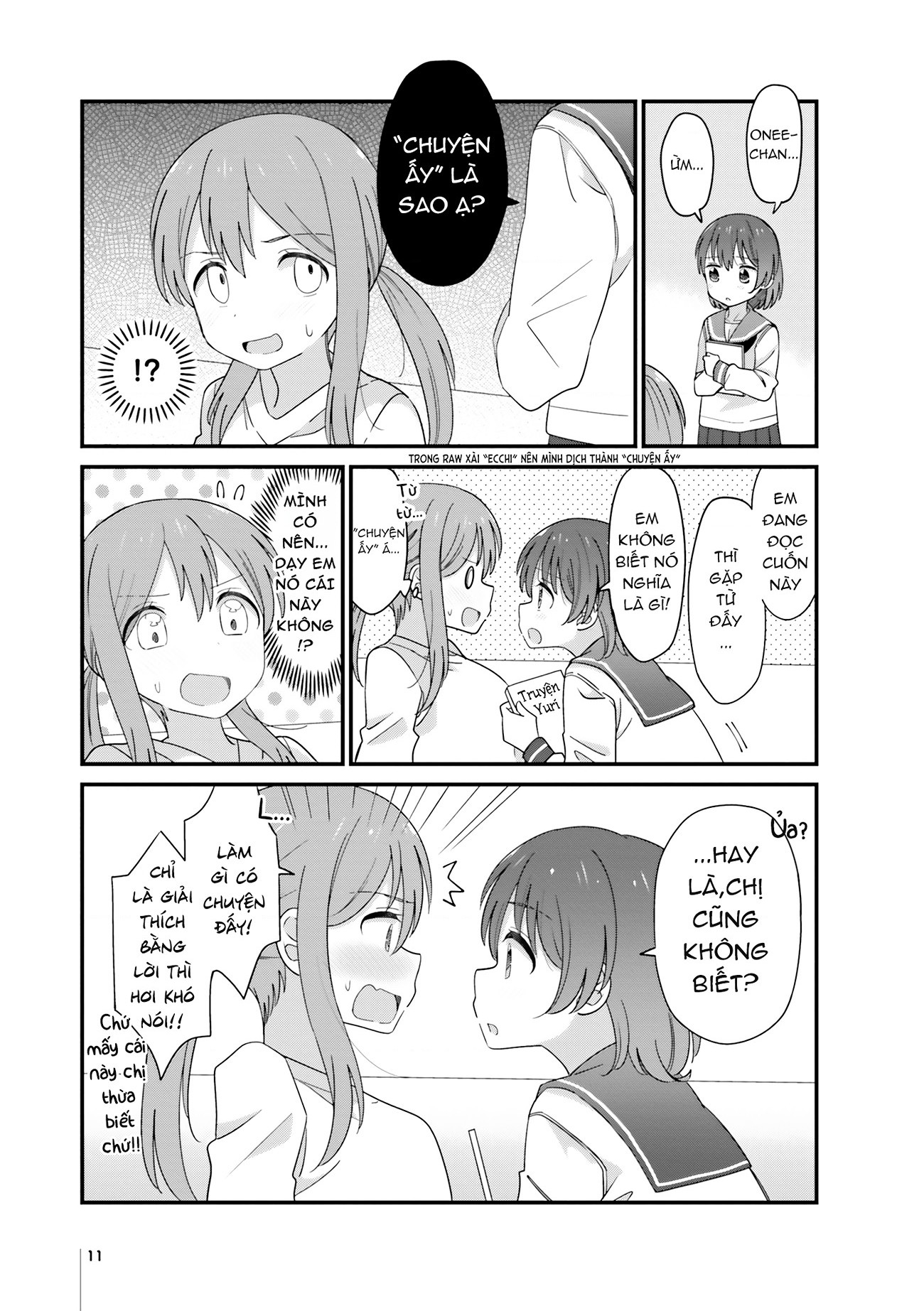 đọc truyện Hai Chị Em Age-gap Đã Đến Tuổi Ấy Chương 3 ảnh 4 tại Thiên Thai Truyện