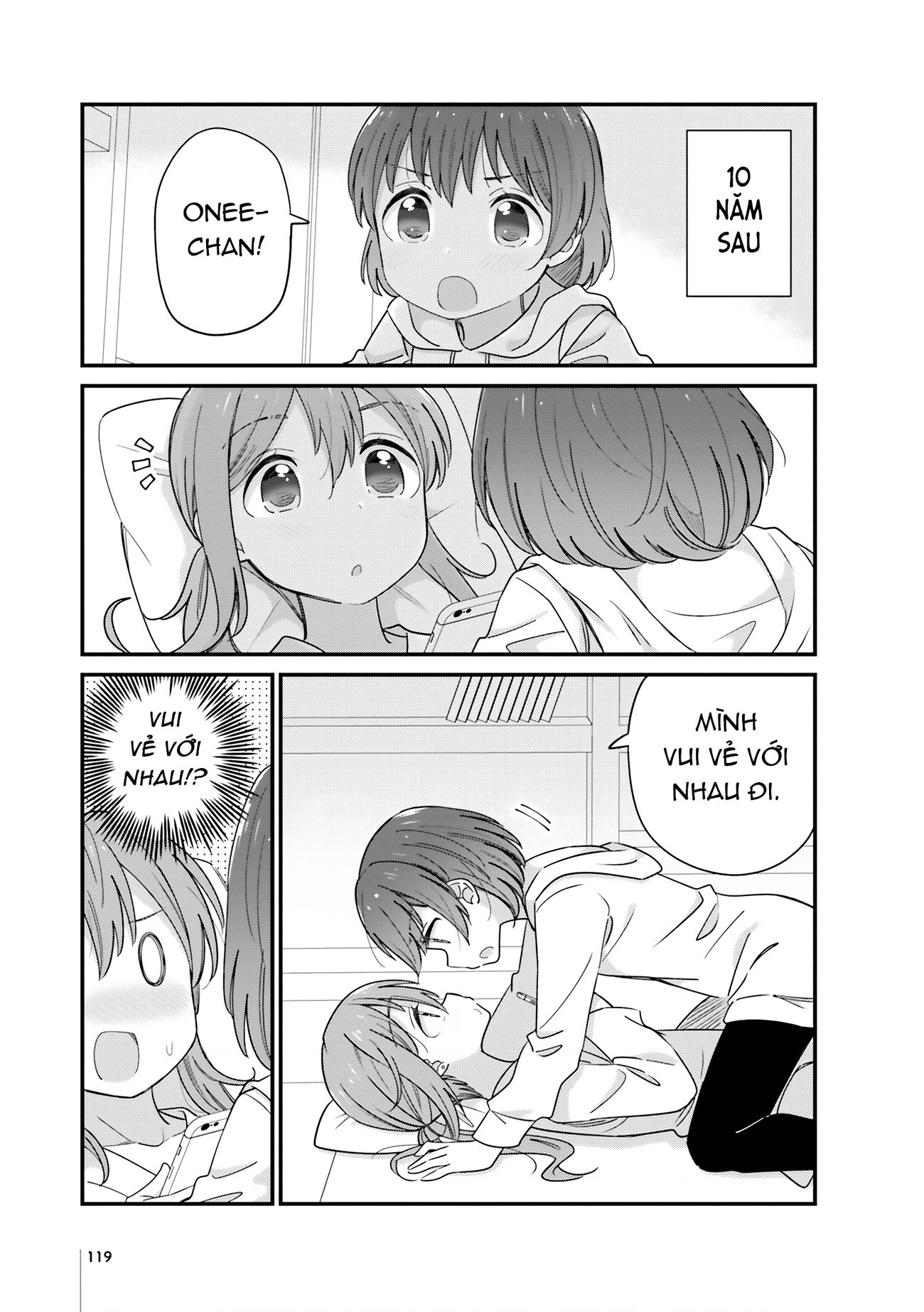 đọc truyện Hai Chị Em Age-gap Đã Đến Tuổi Ấy Chương 31 ảnh 4 tại Thiên Thai Truyện