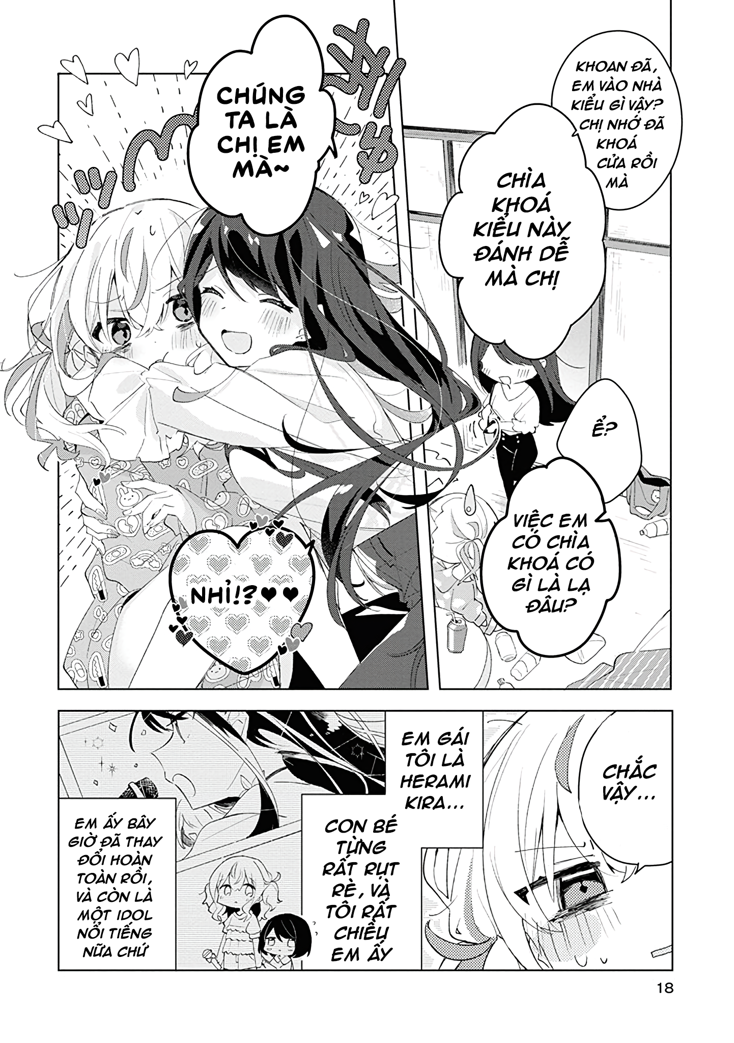 đọc truyện Hai Chị Em Nhà Herami Bất Ổn Thật Sự! Chương 1 ảnh 17 tại Thiên Thai Truyện