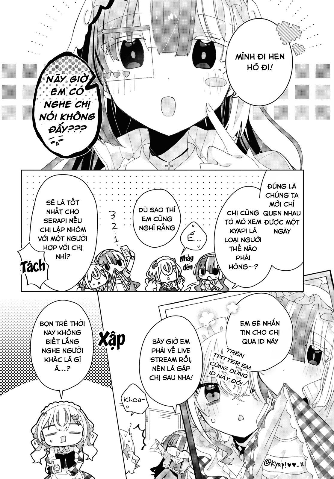 đọc truyện Hai Chị Em Nhà Herami Bất Ổn Thật Sự! Chương 12 ảnh 3 tại Thiên Thai Truyện