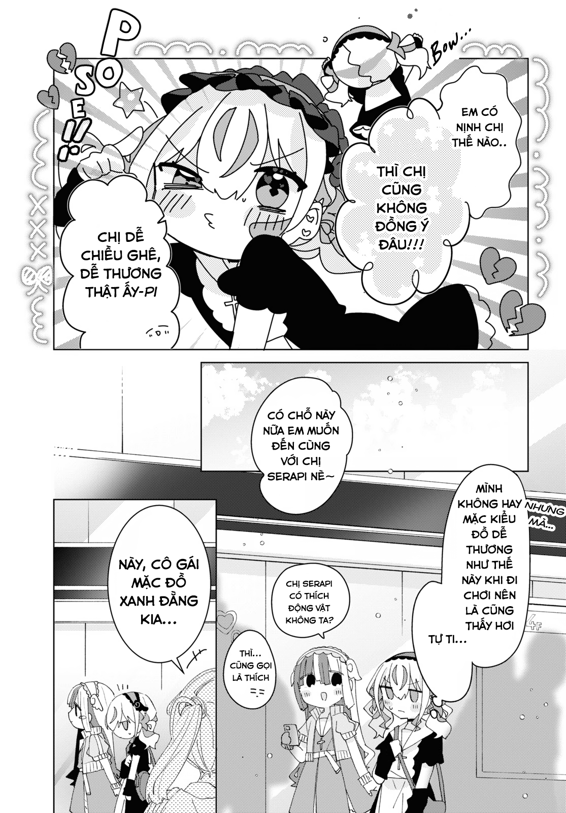 đọc truyện Hai Chị Em Nhà Herami Bất Ổn Thật Sự! Chương 12 ảnh 10 tại Thiên Thai Truyện