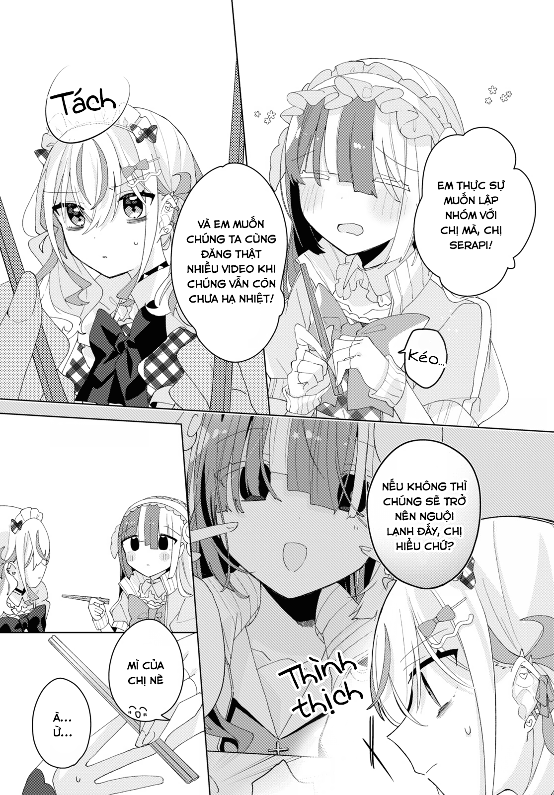 đọc truyện Hai Chị Em Nhà Herami Bất Ổn Thật Sự! Chương 14 ảnh 8 tại Thiên Thai Truyện