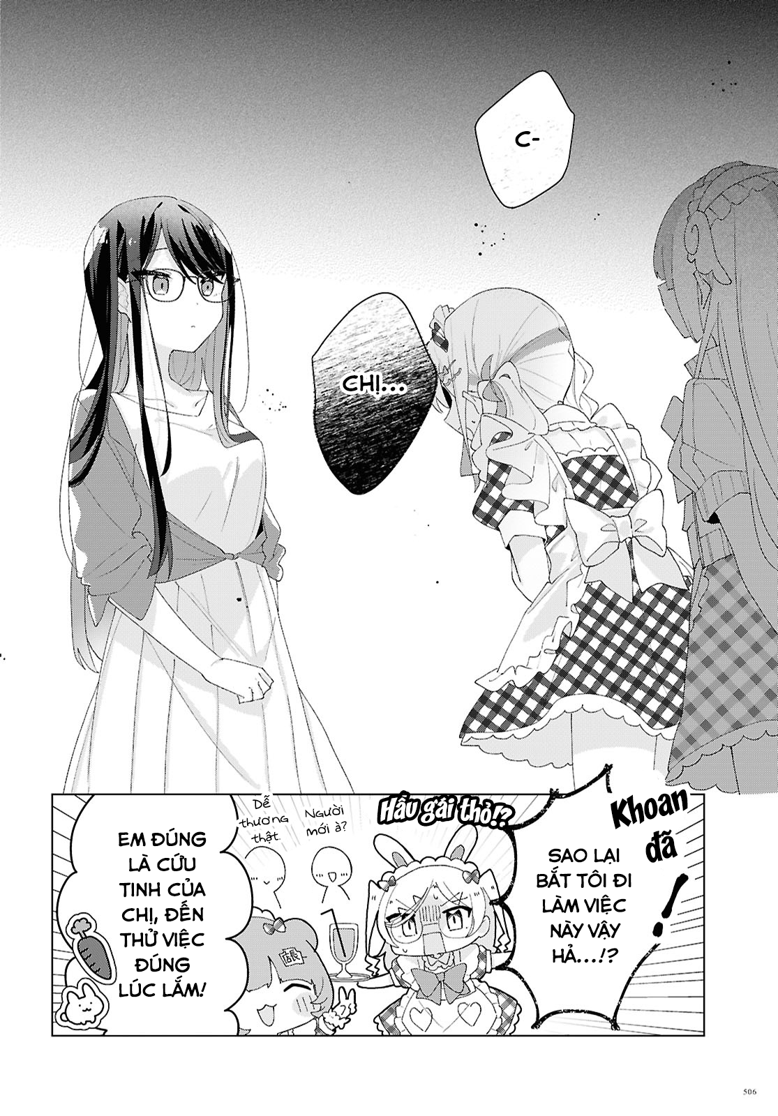 đọc truyện Hai Chị Em Nhà Herami Bất Ổn Thật Sự! Chương 15 ảnh 39 tại Thiên Thai Truyện