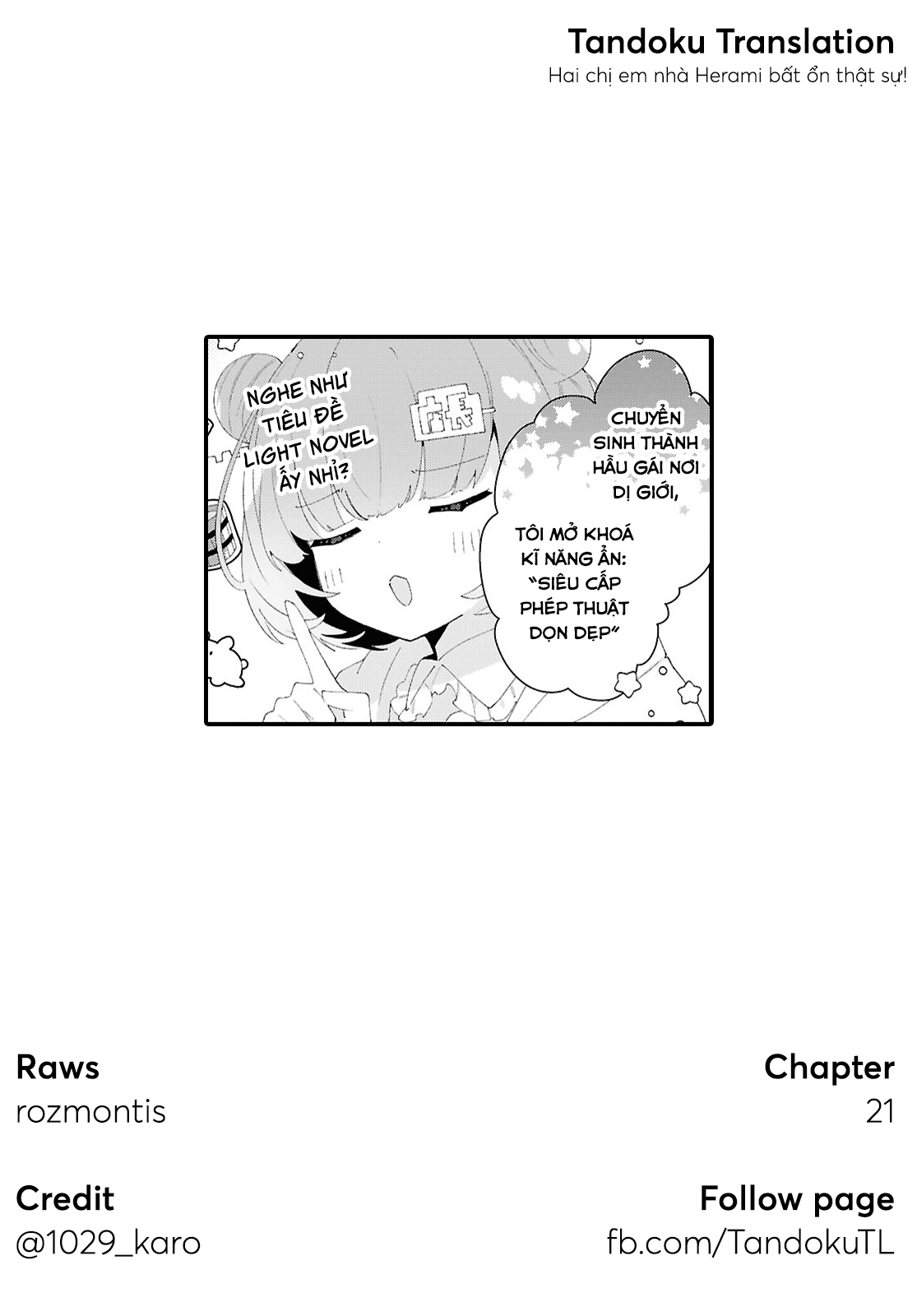 đọc truyện Hai Chị Em Nhà Herami Bất Ổn Thật Sự! Chương 21 ảnh 27 tại Thiên Thai Truyện