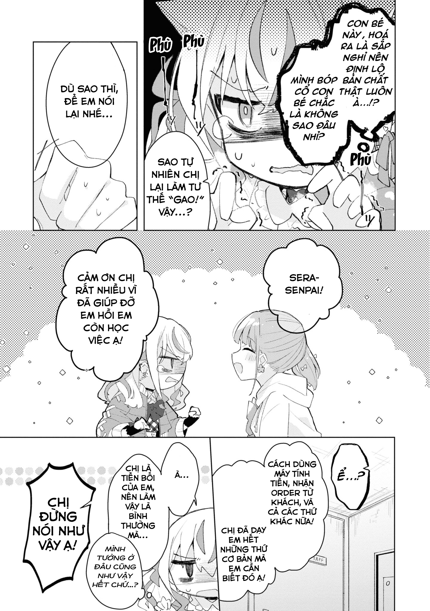 đọc truyện Hai Chị Em Nhà Herami Bất Ổn Thật Sự! Chương 4 ảnh 10 tại Thiên Thai Truyện