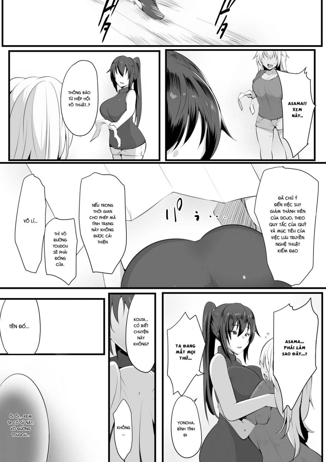 Hai Chị Gái Hy Sinh Vì Võ Đường Oneshot page 17 - Giả Dược