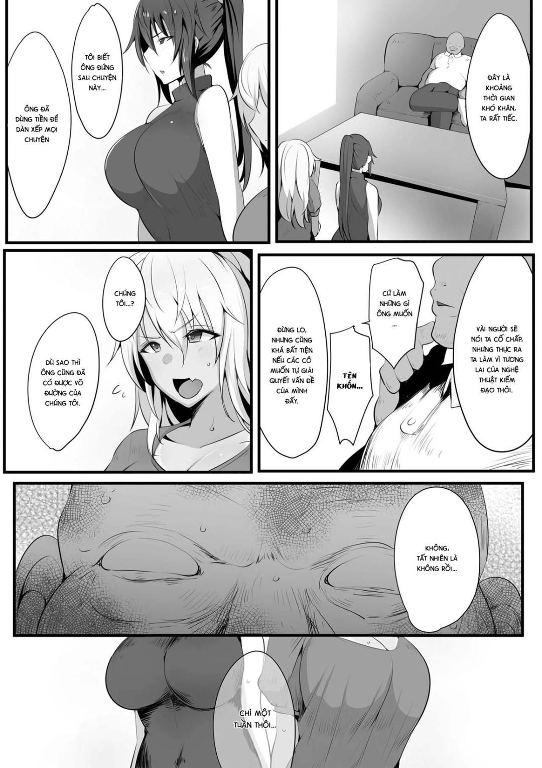 Hai Chị Gái Hy Sinh Vì Võ Đường Oneshot page 18 - Giả Dược