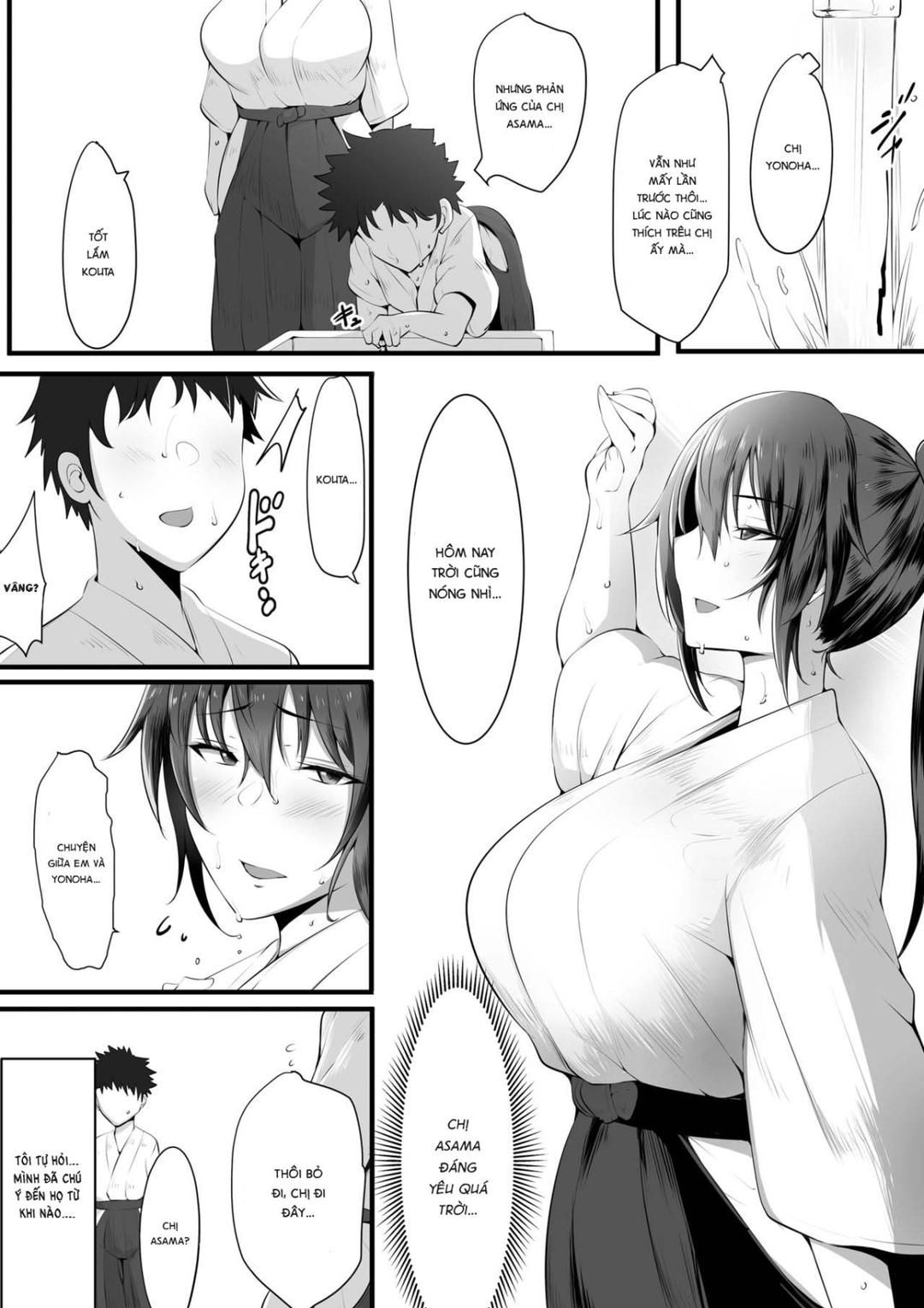 Hai Chị Gái Hy Sinh Vì Võ Đường Oneshot page 7 - Giả Dược