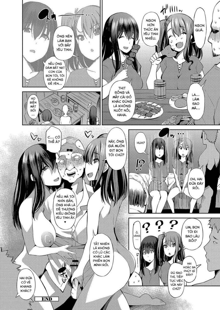 Hai Gái Làng Chơi Được Triệu Hồi Để Hiến Tế Cho Bọn Goblin Oneshot page 24 - Giả Dược