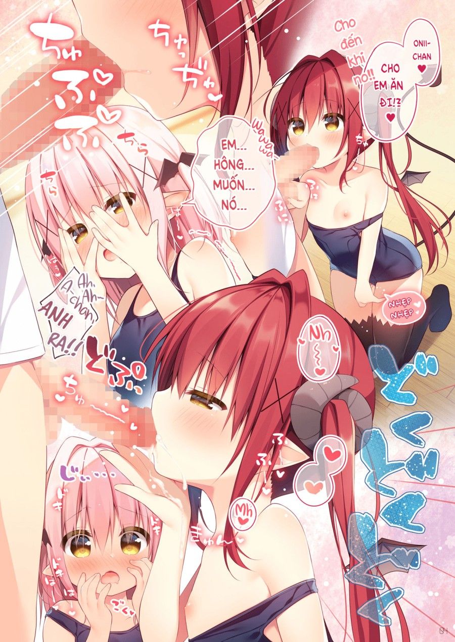 Hai Nàng Succubus Đói Tinh Oneshot page 4 - Giả Dược