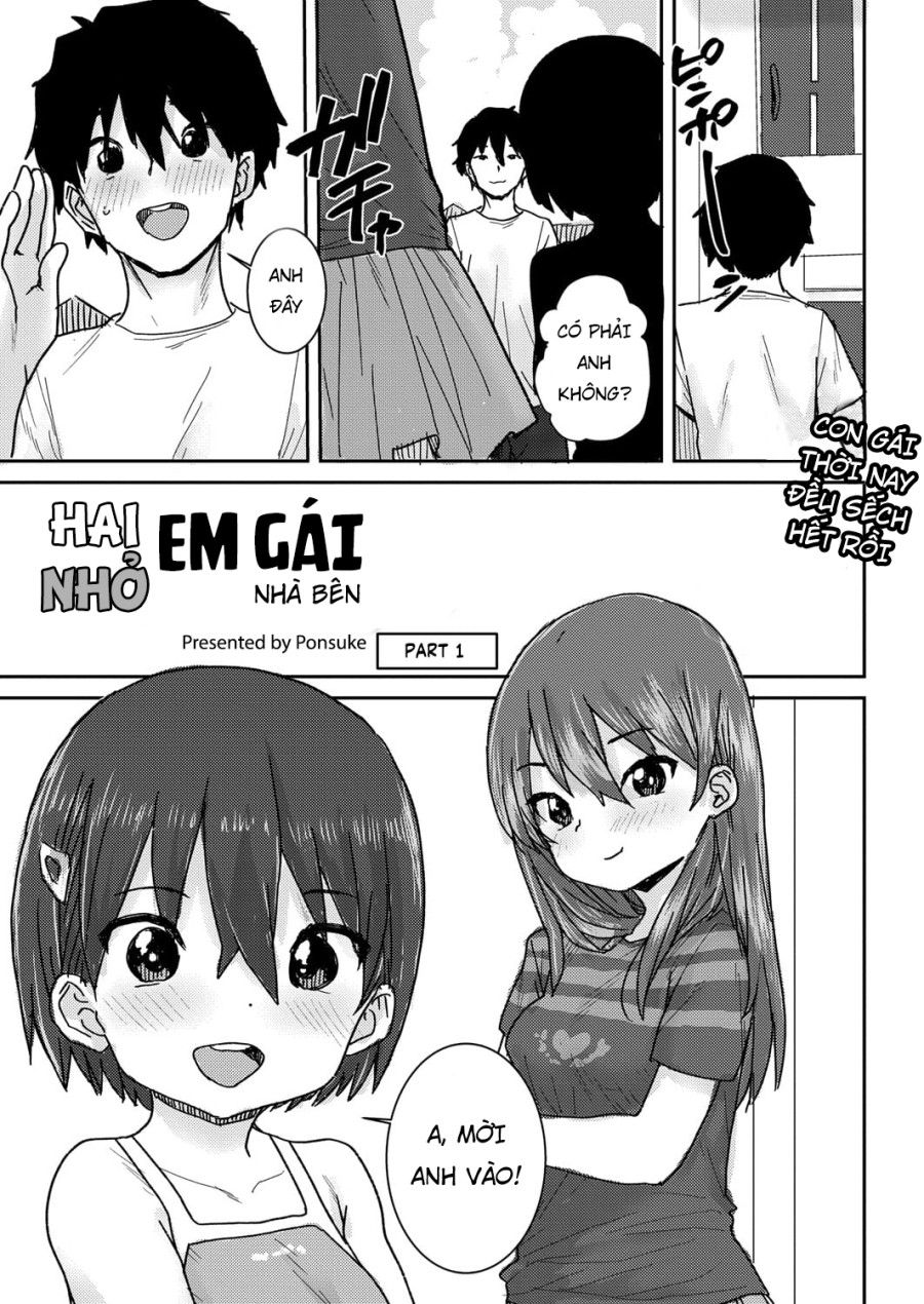 Hai Nhỏ Em Gái Nhà Bên Chương 1 page 2 - Giả Dược