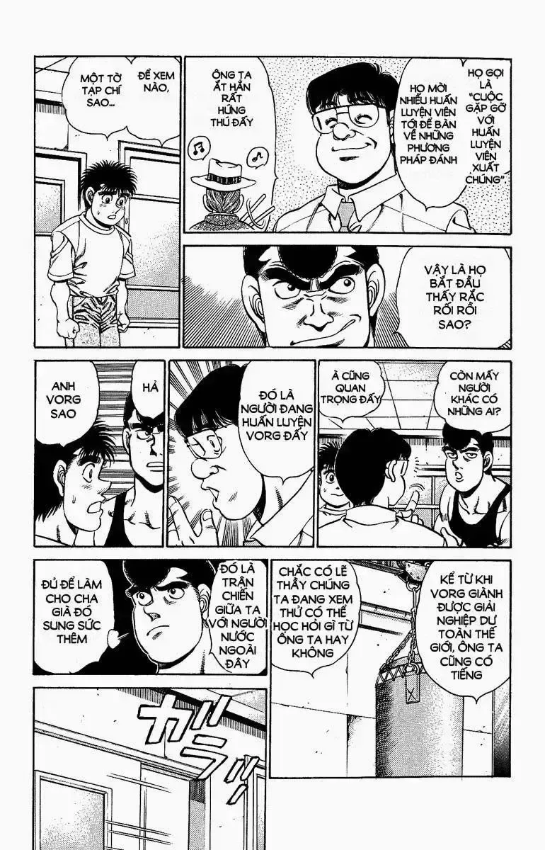 đọc truyện Hajime No Ippo Chương 153 ảnh 15 tại Giả Dược
