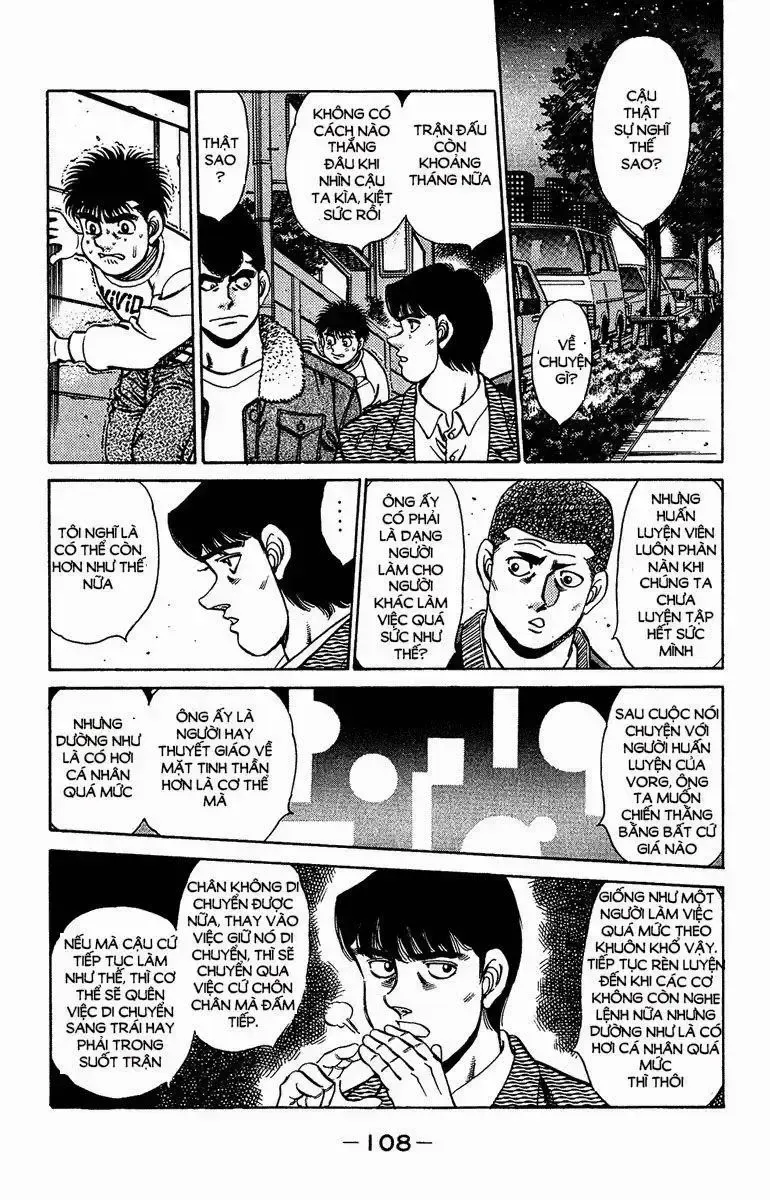 đọc truyện Hajime No Ippo Chương 156 ảnh 5 tại Giả Dược