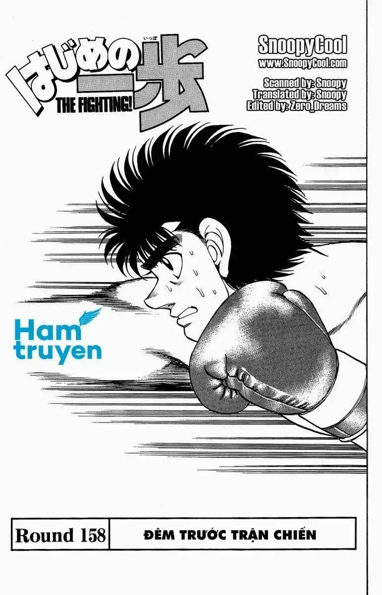 đọc truyện Hajime No Ippo Chương 158 ảnh 1 tại Giả Dược