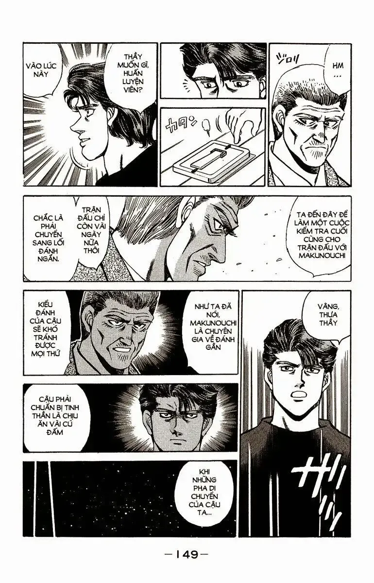 đọc truyện Hajime No Ippo Chương 158 ảnh 7 tại Giả Dược