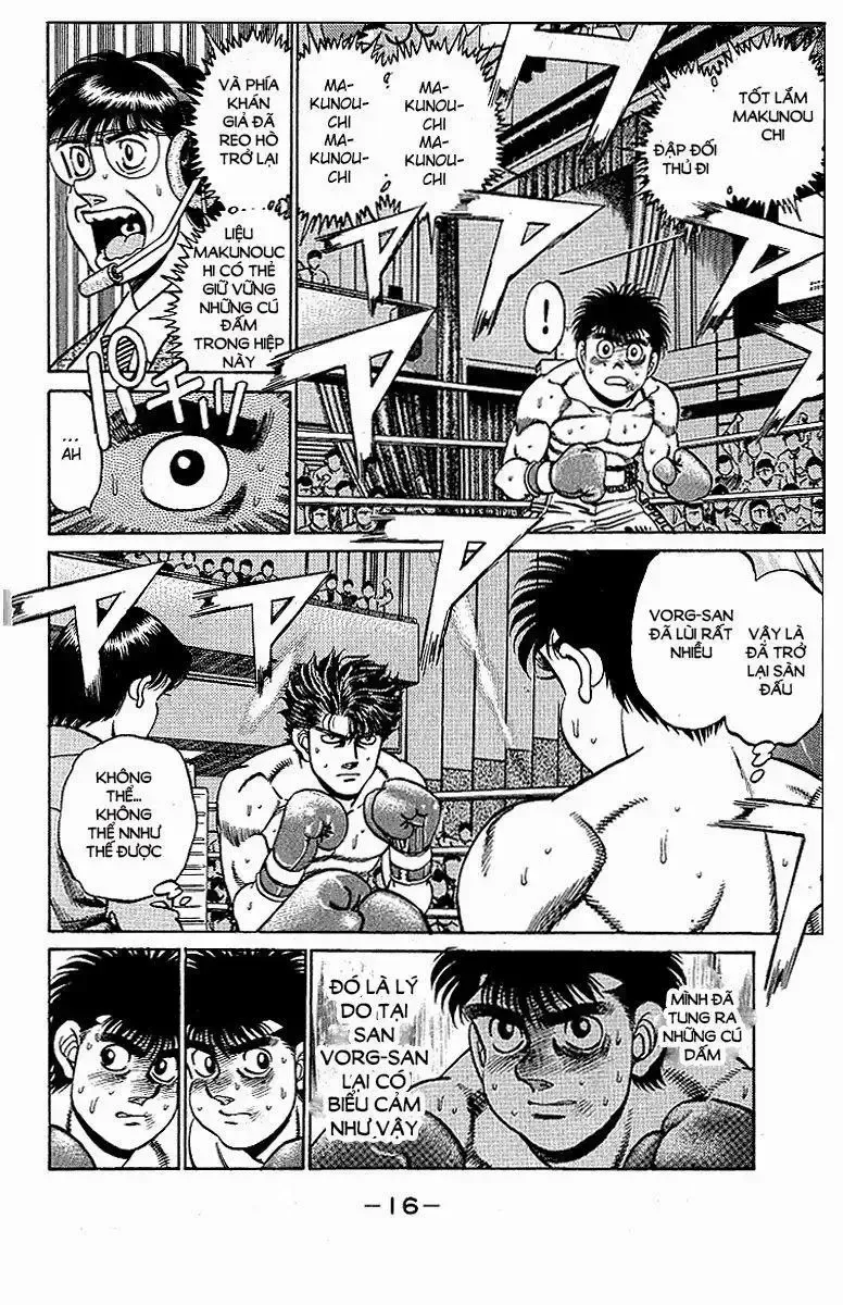 đọc truyện Hajime No Ippo Chương 160 ảnh 17 tại Giả Dược