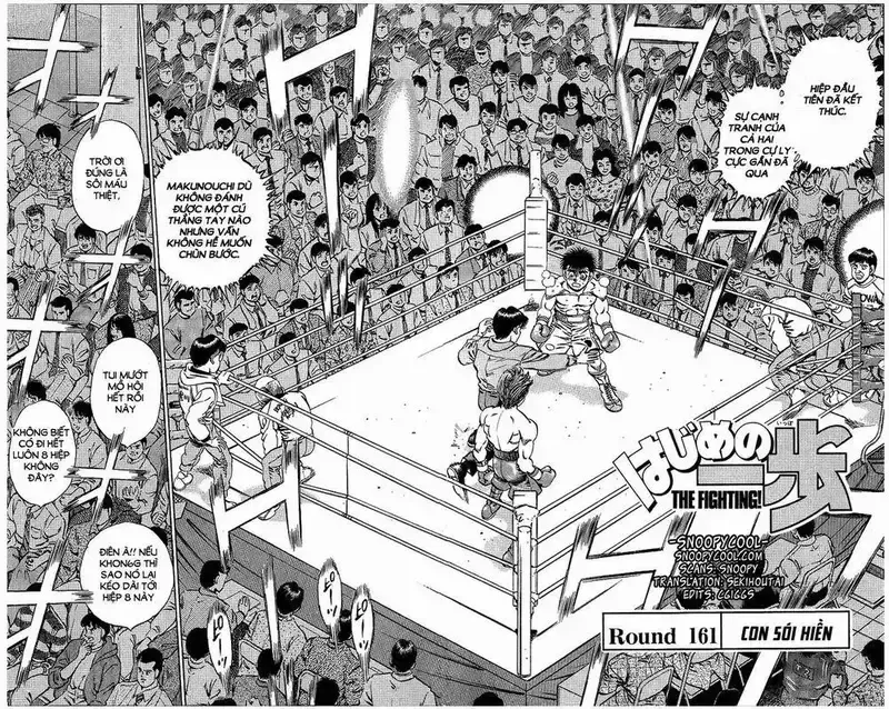 đọc truyện Hajime No Ippo Chương 161 ảnh 2 tại Giả Dược