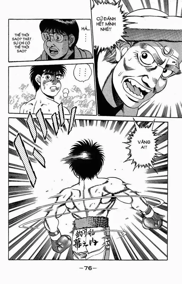 đọc truyện Hajime No Ippo Chương 163 ảnh 13 tại Giả Dược