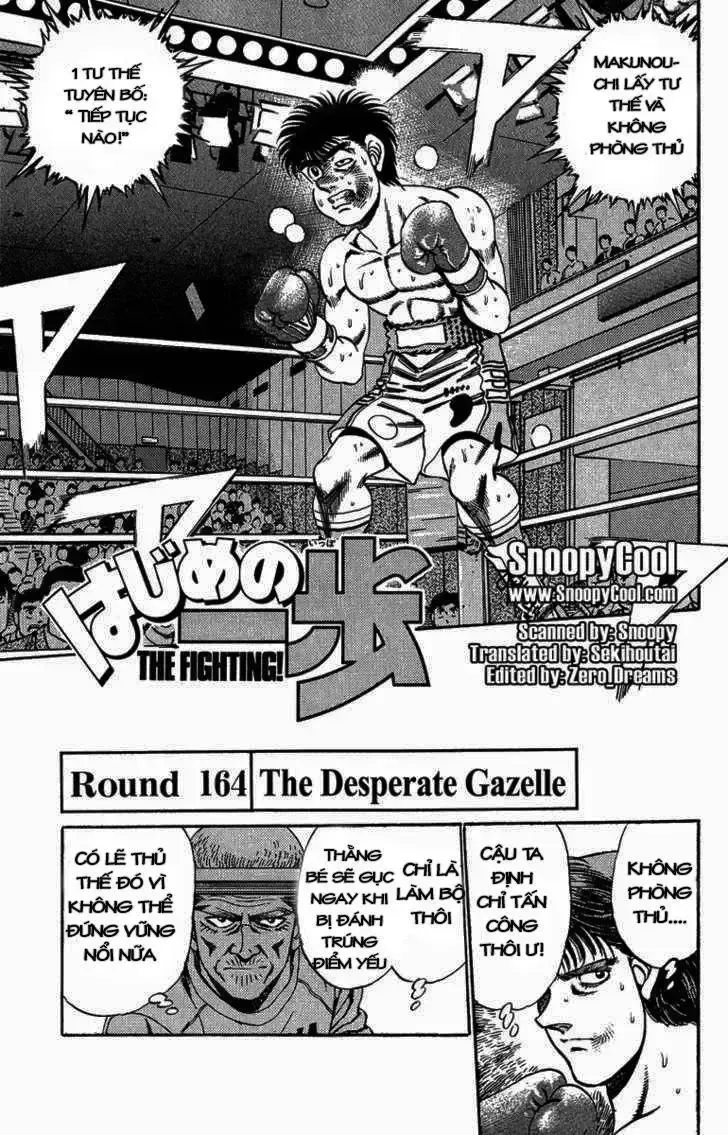 đọc truyện Hajime No Ippo Chương 164 ảnh 2 tại Giả Dược
