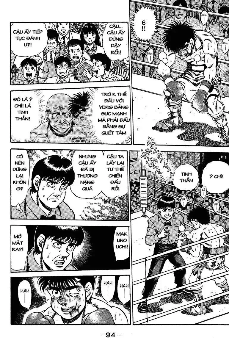 đọc truyện Hajime No Ippo Chương 164 ảnh 13 tại Giả Dược