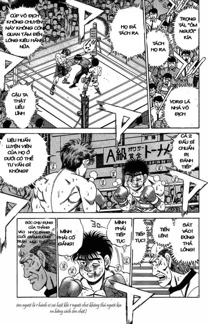 đọc truyện Hajime No Ippo Chương 167 ảnh 14 tại Giả Dược
