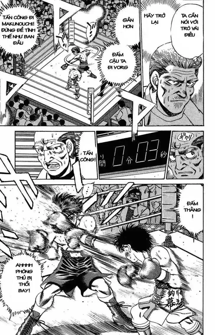 đọc truyện Hajime No Ippo Chương 167 ảnh 16 tại Giả Dược