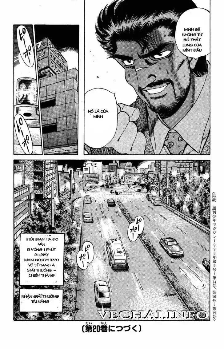 đọc truyện Hajime No Ippo Chương 169 ảnh 18 tại Giả Dược