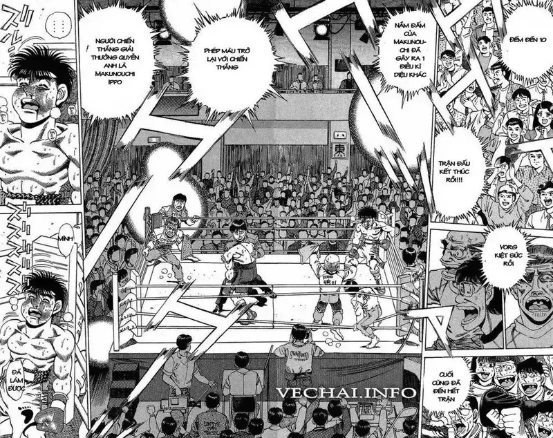 đọc truyện Hajime No Ippo Chương 169 ảnh 9 tại Giả Dược