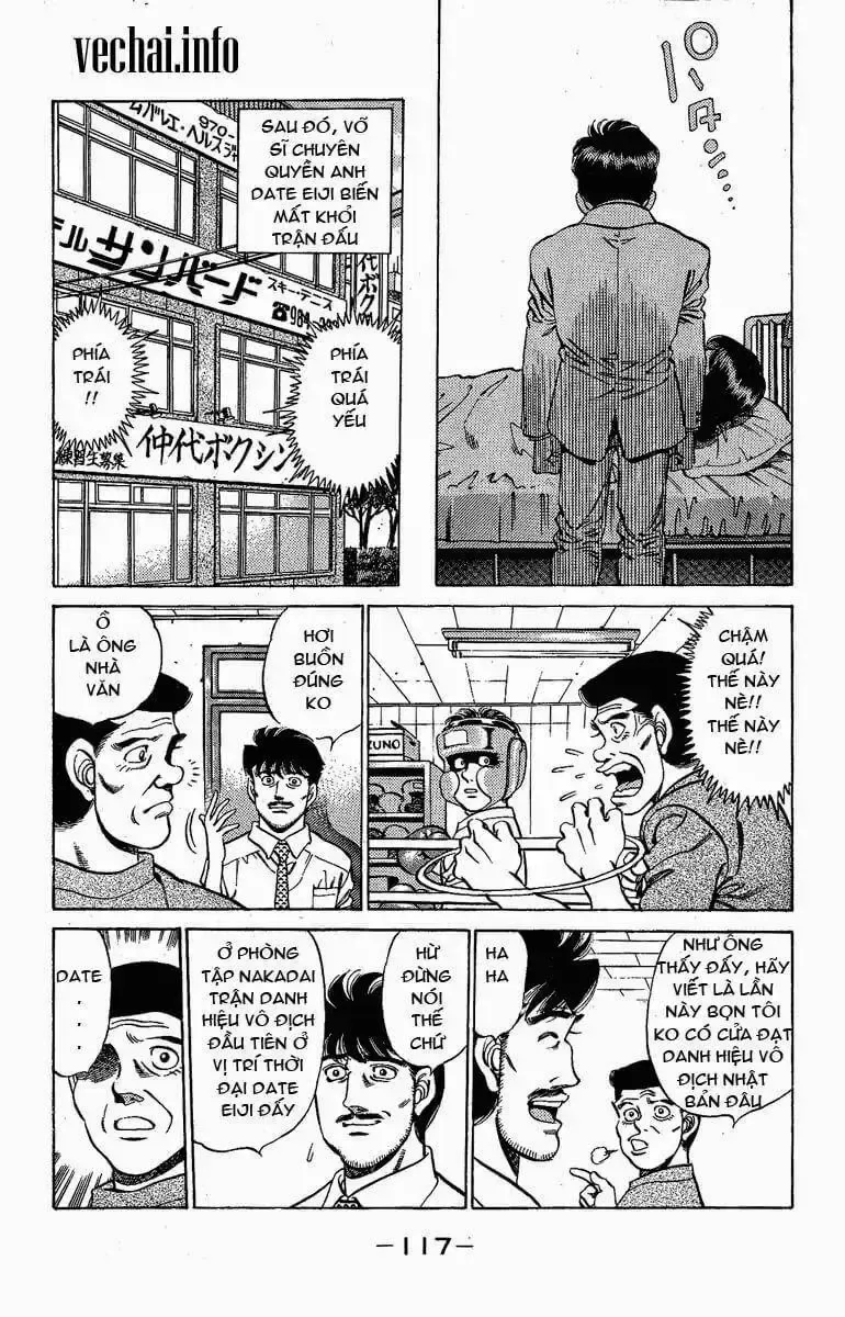 đọc truyện Hajime No Ippo Chương 175 ảnh 15 tại Giả Dược
