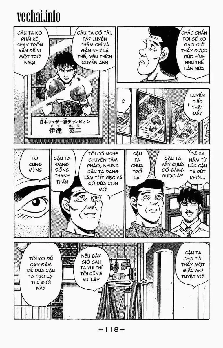 đọc truyện Hajime No Ippo Chương 175 ảnh 16 tại Giả Dược