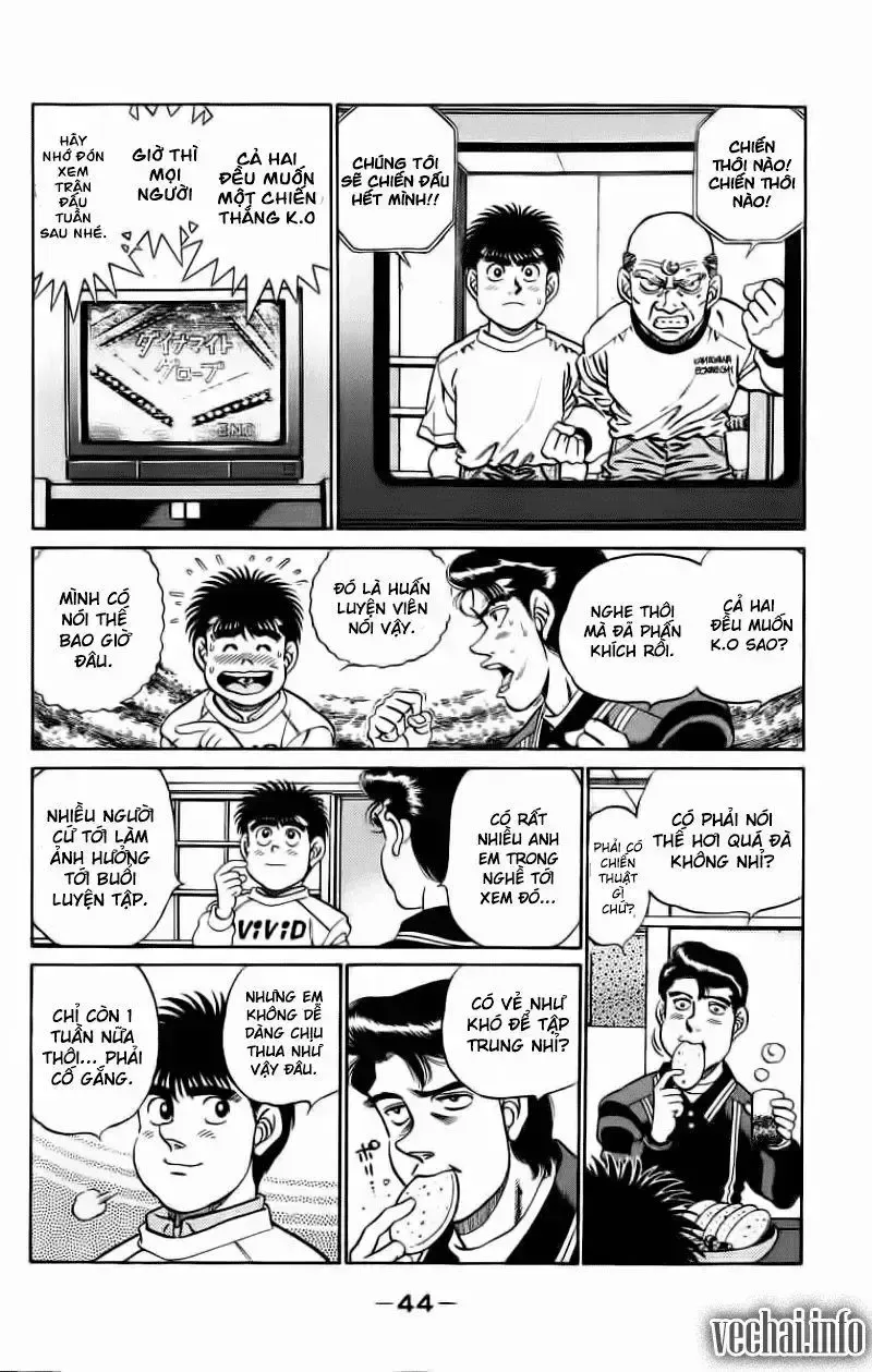 đọc truyện Hajime No Ippo Chương 181 ảnh 5 tại Giả Dược