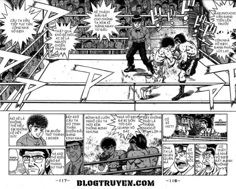 đọc truyện Hajime No Ippo Chương 184 ảnh 16 tại Giả Dược