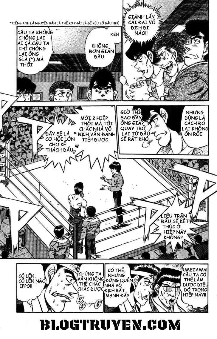đọc truyện Hajime No Ippo Chương 187 ảnh 4 tại Giả Dược