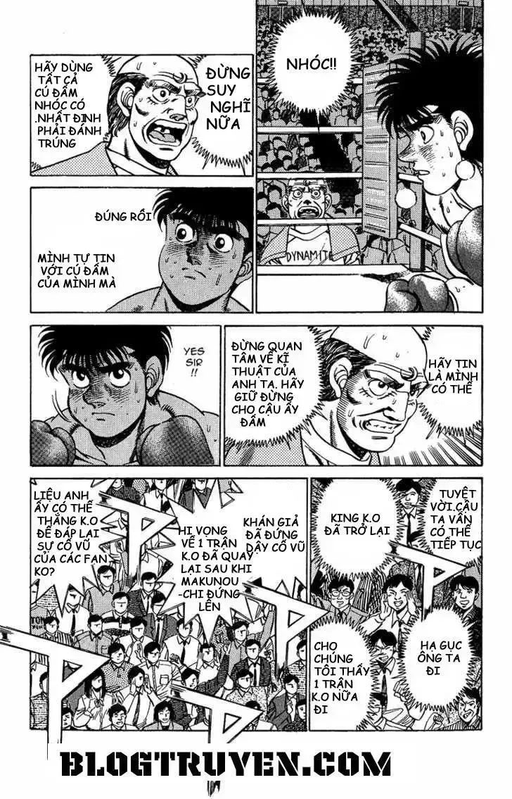 đọc truyện Hajime No Ippo Chương 188 ảnh 9 tại Giả Dược
